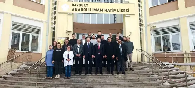 Din Öğretimi Genel Müdür Yardımcısı Oğuzhan Özkan, Bayburt Anadolu İmam Hatip Lisesini Ziyaret Etti