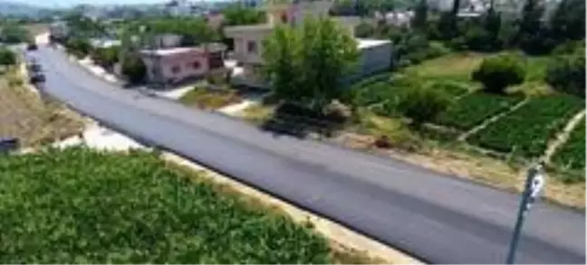 Hatay'da altyapısı tamamlanan bölgeler asfalt yola kavuşuyor