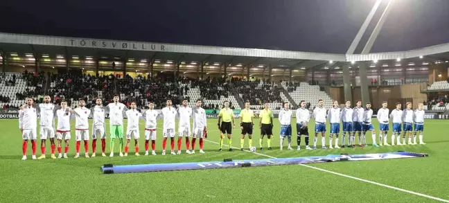 Uluslar Ligi: Faroe Adaları: 0 Türkiye: 0 (İlk yarı)