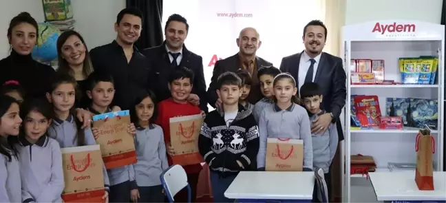 Aydem Müşterilerinden İlkokula Sınıf Kitaplığı
