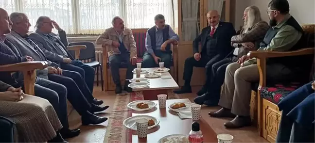 TYB Erzurum Şubesi'nde şiirlerle bayramlaşma yapıldı