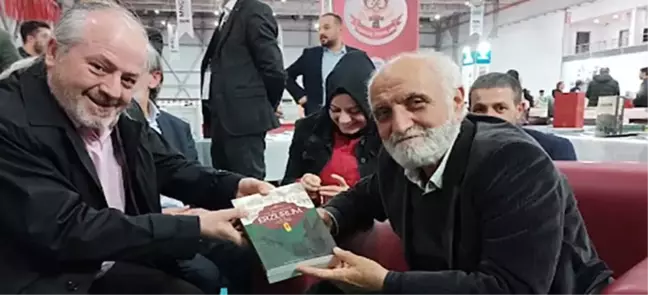 TYB Erzurum Şube Başkanı İspirli'den Başkan Sekmen'e kitap fuarı teşekkürü