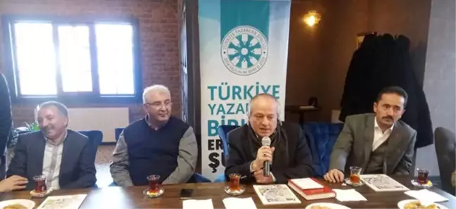 Tyb Erzurum Şubesi'nin Edebiyat Dergisi Hüma Tanıtıldı