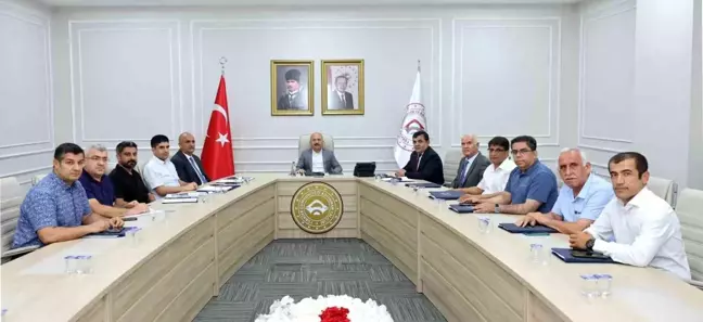 Adıyaman İl Özel İdaresi Kırsal Kesime Yönelik Yatırım ve Projeleri Değerlendirdi