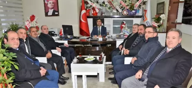 Etso'dan, Demirdöğen'e Tebrik Ziyareti