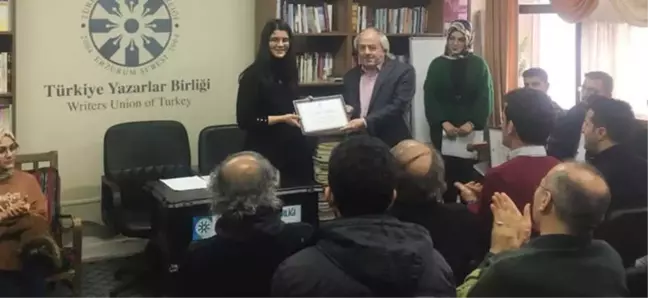 Gençler, Tyb Erzurum Şubesi'nde Topçu'yu Anlattı