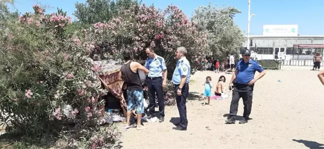 Kumsaz'da çadır operasyonu