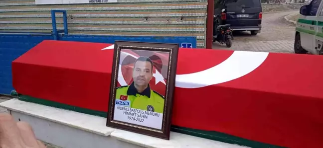 Son dakika haber! Kalp krizi sonucu vefat eden polis memuru toprağa verildi