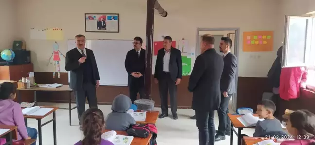 Adana İl Milli Eğitim Müdürü Aladağ'da İncelemelerde Bulundu