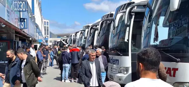 Ramazan Bayramı Tatilini Şehir Dışında Geçirmek İsteyenlerin Yoğunluğu