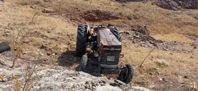 Malatya'da traktör kazası: Sürücü hayatını kaybetti