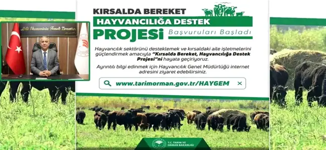 Kırsalda Bereket Projesi ile Hayvancılığa Destek Başladı