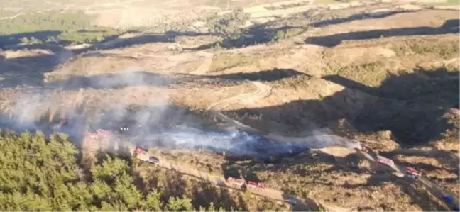 Çanakkale'de Orman Yangını Kontrol Altına Alındı