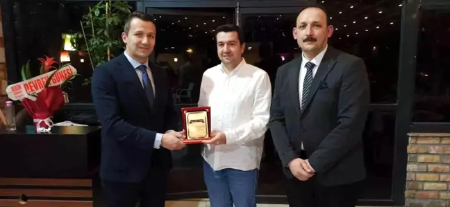 Devrek İlçe Tarım ve Orman Müdürü Rıfat Verim'e Veda Yemeği