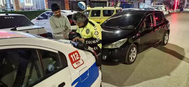 Çorum Alaca'da yapılan denetimlerde 75 araç kontrol edildi