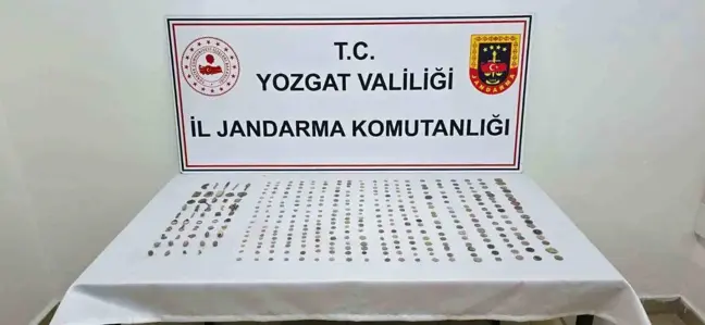 Yozgat'ta Tarihi Eser Operasyonu: 379 Adet Eser Ele Geçirildi