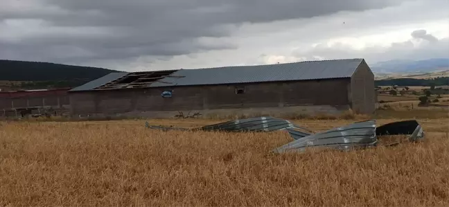 Tokat'ın Yeşilyurt ilçesinde sağanak ve dolu nedeniyle çalışmalar başladı