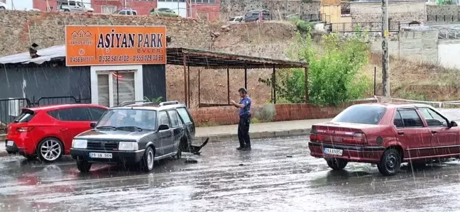 Gümüşhane'de Yağış Nedeniyle Trafik Kazası