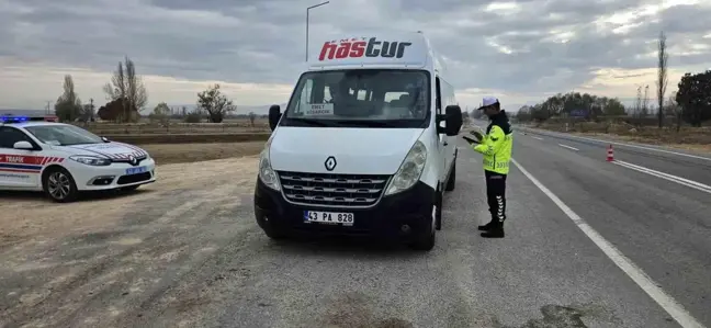 Kütahya'da Trafik Jandarmasından Özel Denetim