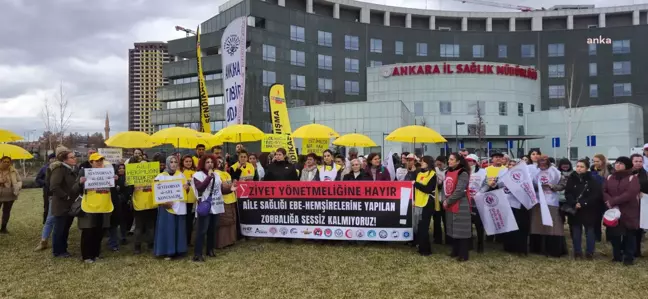 Aile Hekimliği Ödeme Yönetmeliğine karşı eylem yapıldı