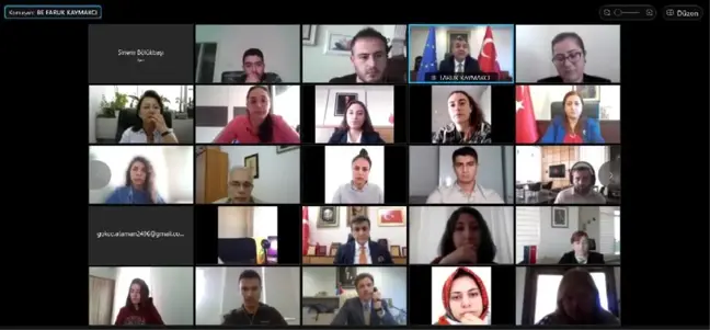 Dışişleri Bakan Yardımcısı ve AB Başkanı Büyükelçi Faruk Kaymakcı, Genç Uluslararası İlişkiler Kurulu Derneği ve Yeni Yüzyıl Üniversitesi ile...