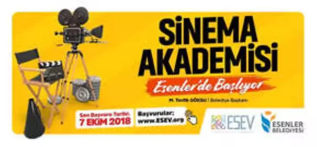 Esenler'de 'Sinema Akademisi' Kapılarını Açıyor