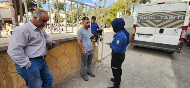 İslahiye'de Okul Çevrelerine Yönelik Eş Zamanlı Denetim