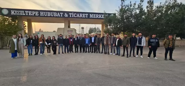 Kızıltepe Tarım Fakültesi Öğrencilerinden Hububat Ticaret Merkezi Ziyareti