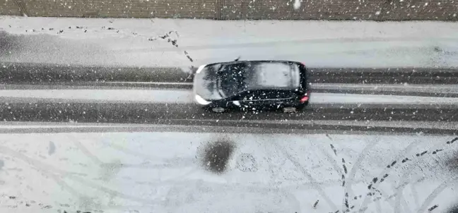 Tatvan'da Yoğun Kar Yağışı Görüntüleri