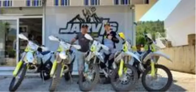 İngiliz motosikletçi Jarvis'ten Kemer tanıtımı