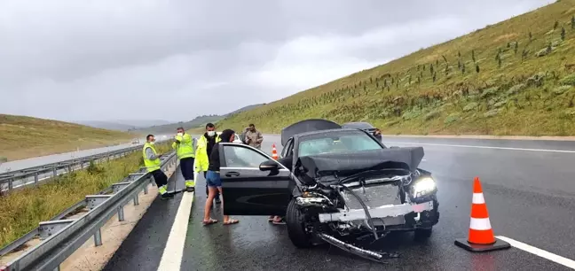 Susurluk'ta trafik kazası: 1 yaralı