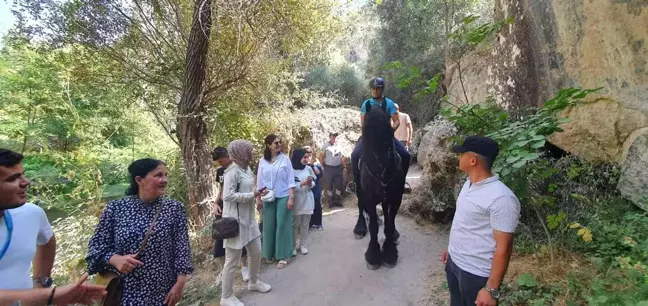 Son dakika haberleri | Atlı Jandarma Timleri Ihlara Vadisi'nde