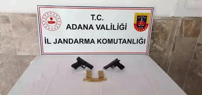 Adana'da Kaçak Cep Telefonu ve Ruhsatsız Tabanca Operasyonu