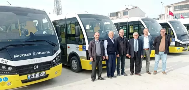 Mustafakemalpaşa'da halk otobüsleri yenileniyor