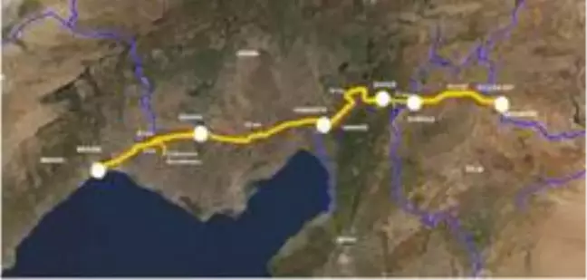 Elvan, Mersin-Adana-Gaziantep Hızlı Tren Hattının ihalesinin yapıldığını açıkladı