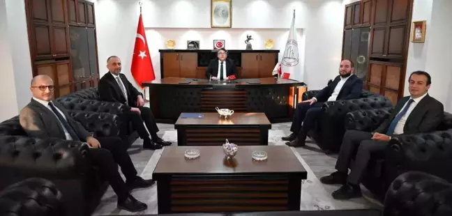ZTSO ve Devrek TSO Başkanları ZBEÜ Rektörünü ziyaret etti