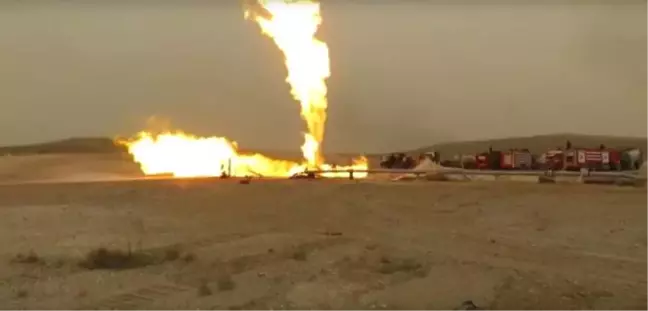 Dha Yurt: Suriye'de Boru Hattındaki Yangın Tank Atışlarıyla Söndürüldü