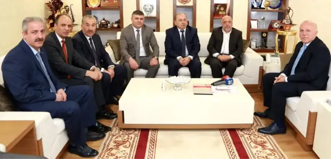Hak-İş Konfederasyonu Genel Başkanı Arslan'dan Başkan Sekmen'e Ziyaret