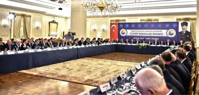 Atb Yönetim Kurulu Başkanı Çondur, Ticaret Borsaları Konsey Toplantısına Katıldı