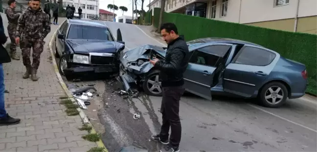 Sinop'ta trafik kazası: 1 yaralı