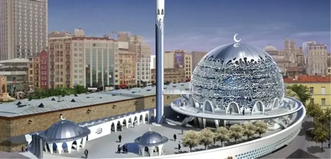 İste Taksim'e Yapılacak Cami