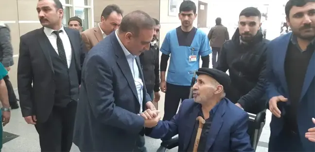 AK Parti İl Başkanı Ali İlbaş'tan Hasta Ziyareti