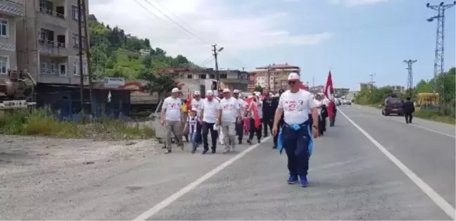 19 Mayıs'ın 100'üncü Yılında Hopa'dan Atatepe'ye Yürüdüler