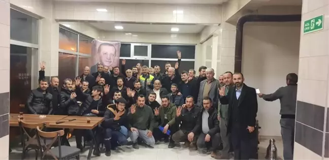 Başkan Muzaffer Yiğit'e Sevgi Seli