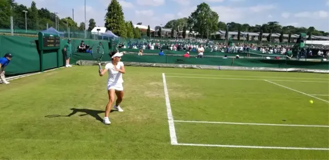 Pemra ve Başak Wimbledon elemelerinde son turun kapısından döndüler