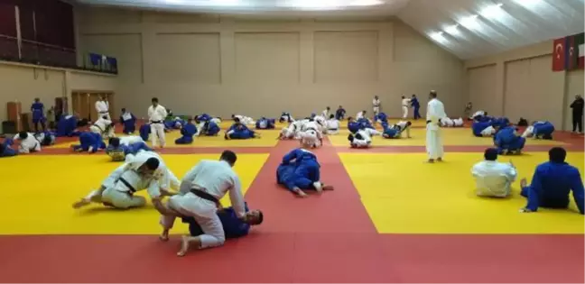Uluslararası Judo Ortak Çalışma Kampı Kemer'de yapılıyor
