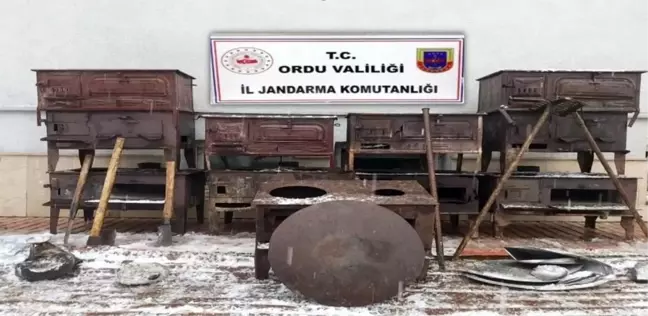 Ordu'da evden hırsızlık şüphelileri yakalandı