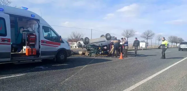 Elazığ'da Trafik Kazası: 4 Yaralı