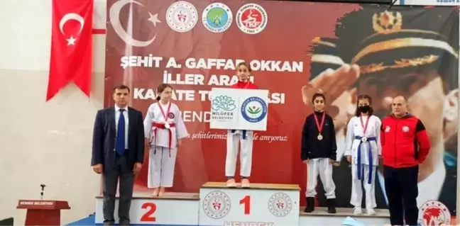 Nilüferli karatecilerden 7 madalya