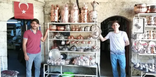 Anadolu'nun en büyüklerinden Taşhan'da el sanatları yaşatılıyor